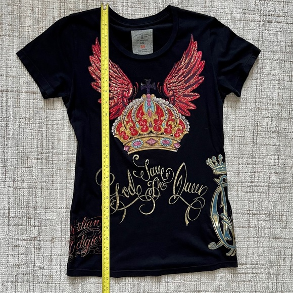 Christian Audigier Ed Hary Vintage Top - Picture 3 of 5